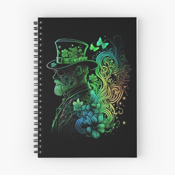Item preview, Full Length Portrait Of A Long Beard Man With Top Hat, St. Patrick Day designed and sold by digitaldreamHD.