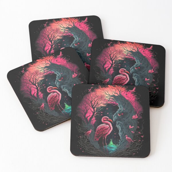 Item preview, Flamingo Art designed and sold by ManiaPopShop.