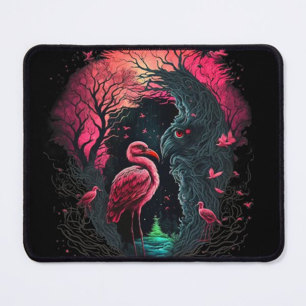 Item preview, Flamingo Art designed and sold by ManiaPopShop.