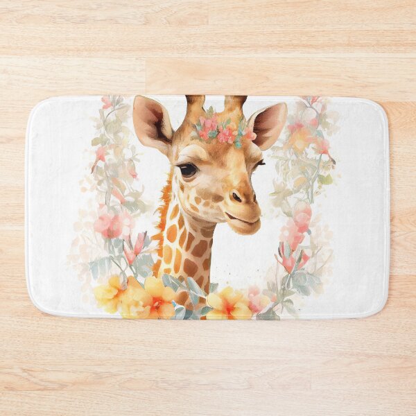 Artikelvorschau, "Graceful Giraffe: Ein Aquarellporträt" entworfen und verkauft von graphy K.