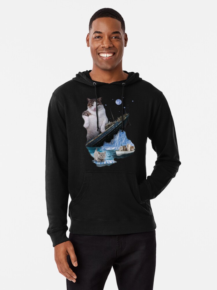 Titanic hot sale cat hoodie