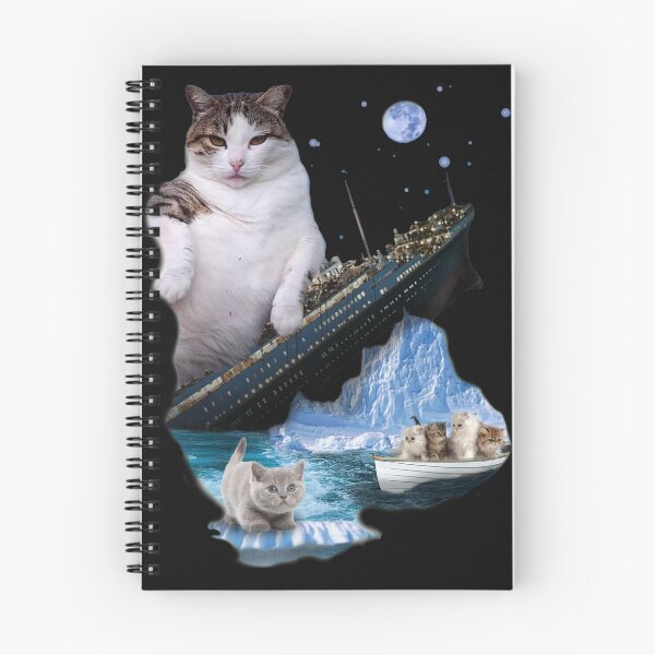 Item preview, Titanic Cat Sinking Kitty Fat Cats Rescue Movie Famous Scene designed and sold by BestPaintings.