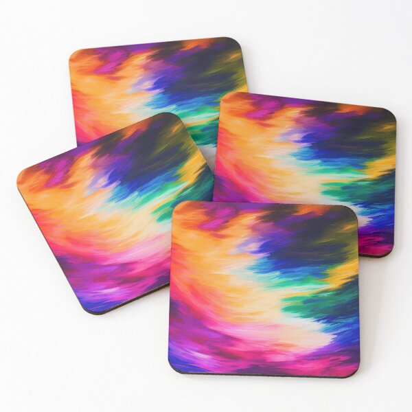 Item preview, Colorful abstract brush strokes designed and sold by Nakumis-shop.