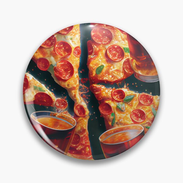 Item preview, Cheers to Pizza Night Digital Painting designed and sold by CodeAndColors.