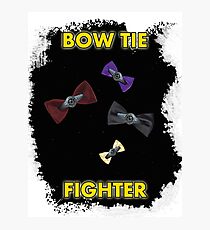 BOW TIE FIGHTER CARD Photographic Print