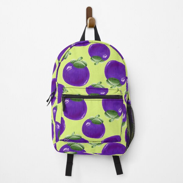 Item preview, Tropical exotic watercolor fruit mangosteen designed and sold by Nattalu.