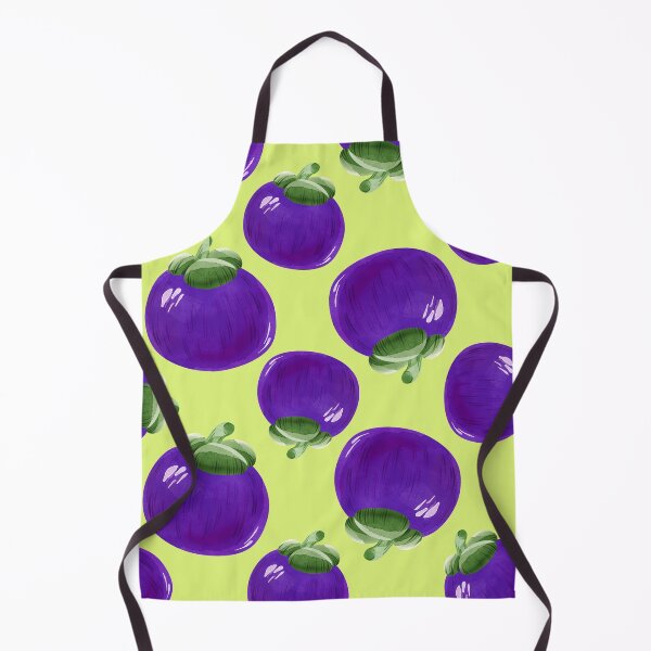 Item preview, Tropical exotic watercolor fruit mangosteen designed and sold by Nattalu.