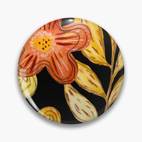 Artikelvorschau, Flower textured set sketch a watercolor design black entworfen und verkauft von Yana Mustafina | Boho Soulful Designs.