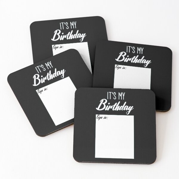 Item preview, It's My Birthday Sign in-Funny Birthday Party designed and sold by TeeTopiaa.