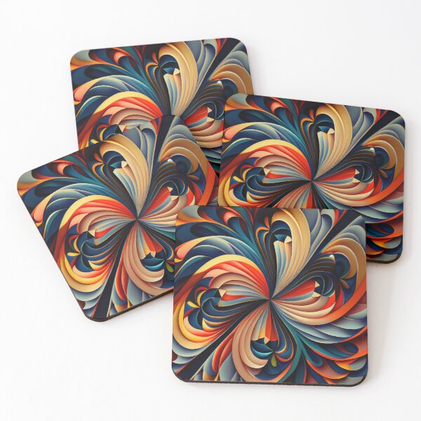 Item preview, Vivid Pattern Digital Painting designed and sold by CodeAndColors.