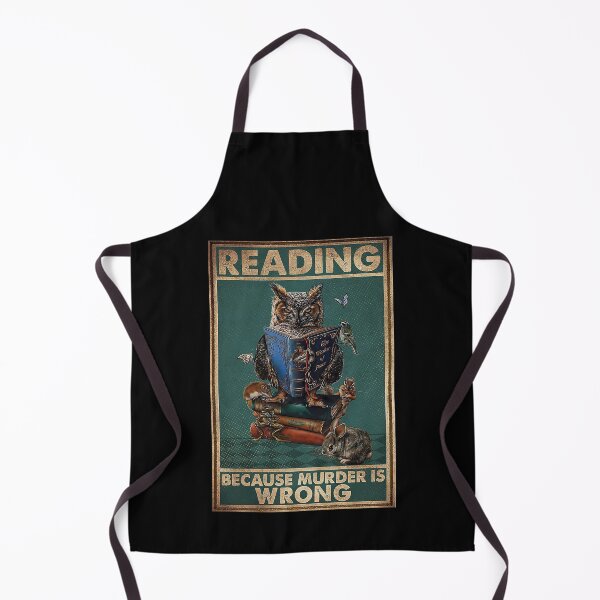 Item preview, Book Reading Because Murder Is Wrong designed and sold by Delmonico2022.