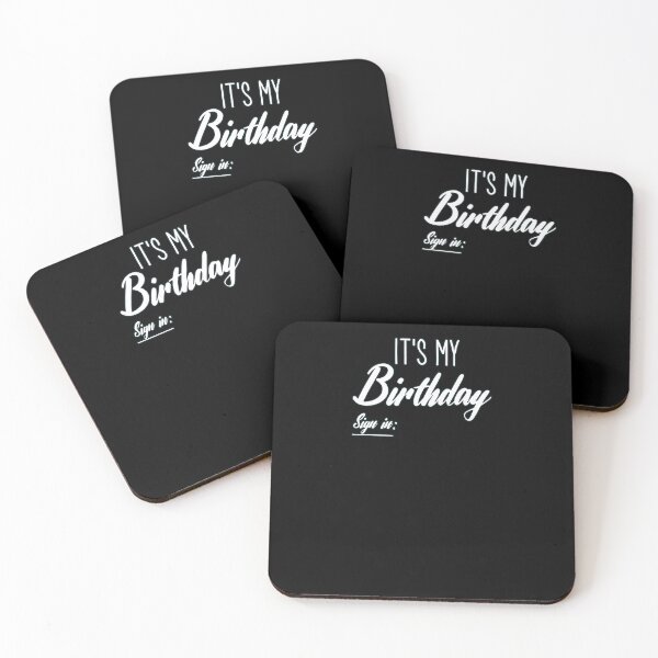 Item preview, Funny Birthday Party-It's My Birthday Sign in designed and sold by TeeTopiaa.