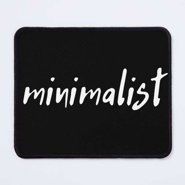 Item preview, Minimalist Word Creative Typography Minimalist Black and White Signature designed and sold by SoccaTamam.
