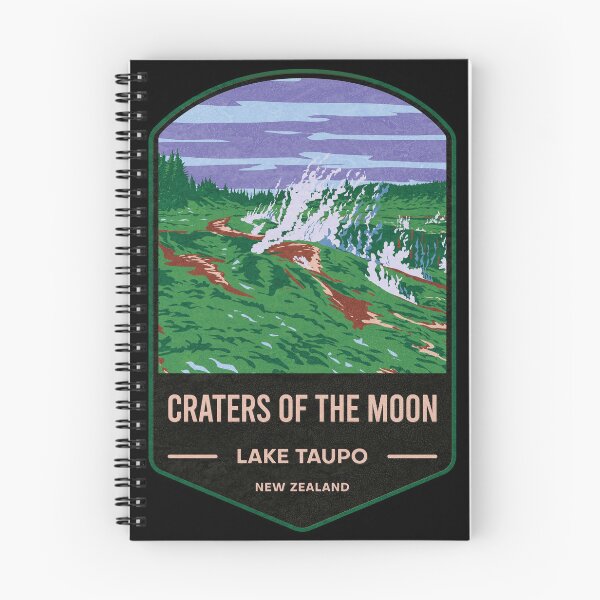 Item preview, Craters Of The Moon Lake Taupo designed and sold by JordanHolmes.