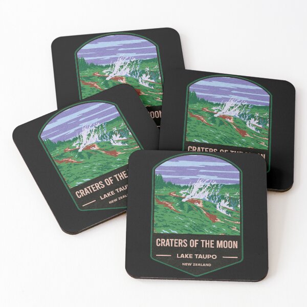 Item preview, Craters Of The Moon Lake Taupo designed and sold by JordanHolmes.