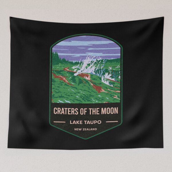 Item preview, Craters Of The Moon Lake Taupo designed and sold by JordanHolmes.