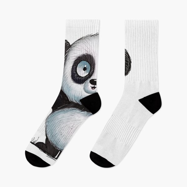 Item preview, Poster Panda Says Hi Brown designed and sold by TaylormaryzArts.