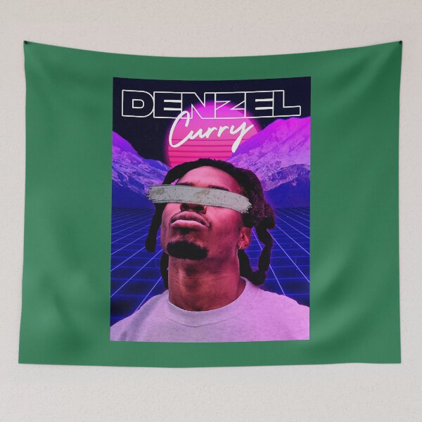 Item preview, Denzel Curry Vaporwave Long T-Shirt designed and sold by Kathleunde.