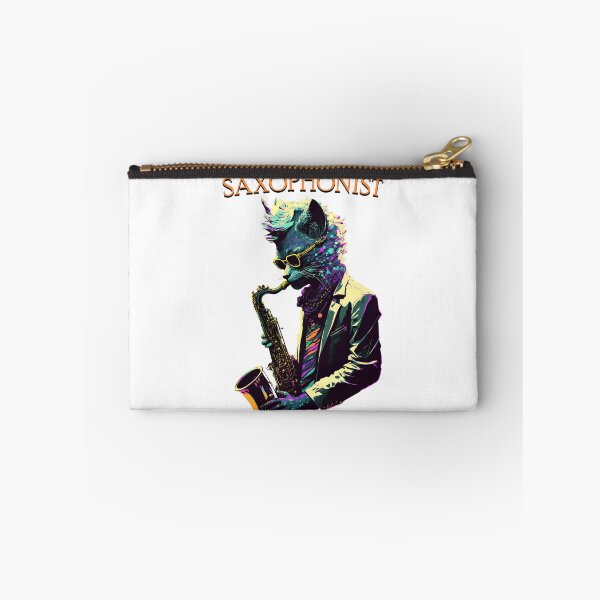 Item preview, Saxophone Cat | Pop Art | Jazz Saxophonist designed and sold by mtperspective.