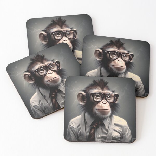 Item preview, Cute Monkey - Employee of the Week designed and sold by AgitProPrints.