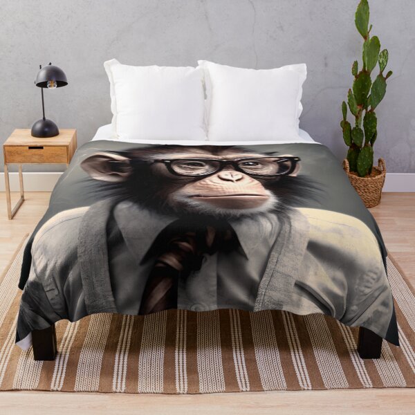Item preview, Cute Monkey - Employee of the Week designed and sold by AgitProPrints.