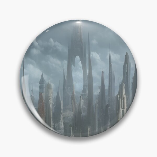 Item preview, Fantasy City Tall Buildings Cityscape designed and sold by VersoShopping.