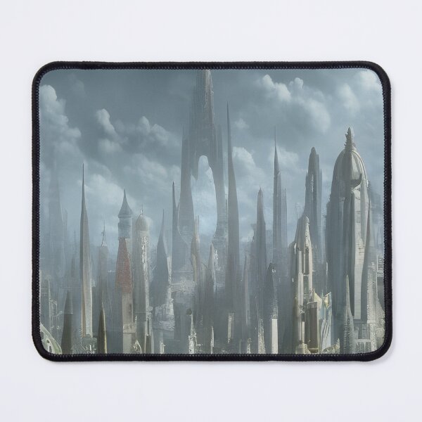 Item preview, Fantasy City Tall Buildings Cityscape designed and sold by VersoShopping.