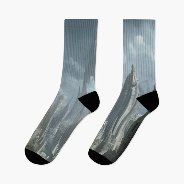 Item preview, Fantasy City Tall Buildings Cityscape designed and sold by VersoShopping.