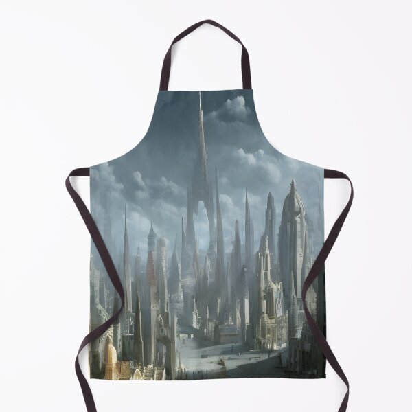 Item preview, Fantasy City Tall Buildings Cityscape designed and sold by VersoShopping.