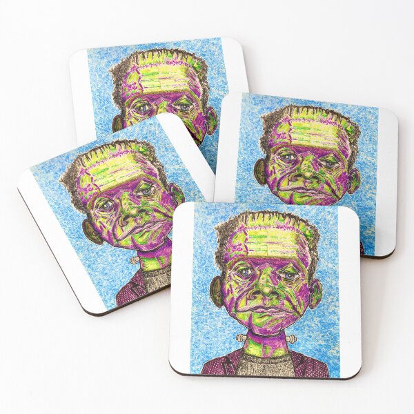 Item preview, It's Kind of A Trippy Frankenstein Drawing designed and sold by NevershankArts.