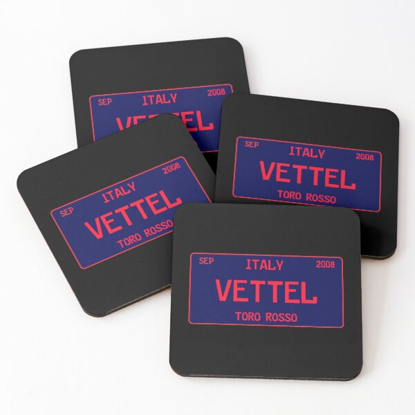 Item preview, Sebastian Vettel first win license plate black designed and sold by ff1merch ..