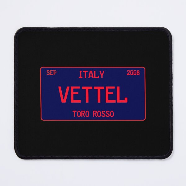 Item preview, Sebastian Vettel first win license plate black designed and sold by ff1merch ..