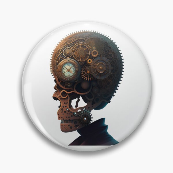Item preview, skull of a steam punk designed and sold by aipaint.