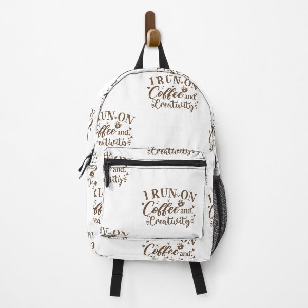 Item preview, Coffee and Creativity Quote Design, i run on coffee and creativity designed and sold by RedArtsDesign.