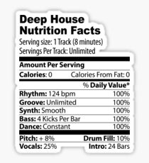 Pegatina Deep House