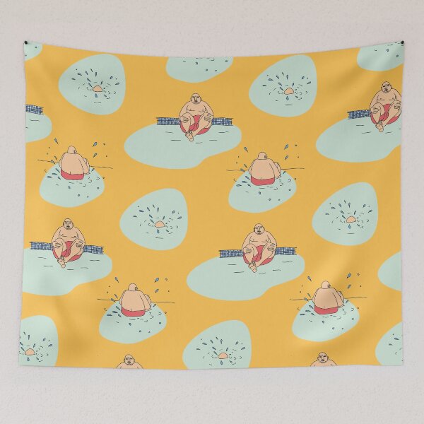 Item preview, yellow Splash  designed and sold by Elizabeth L'Eveillé.