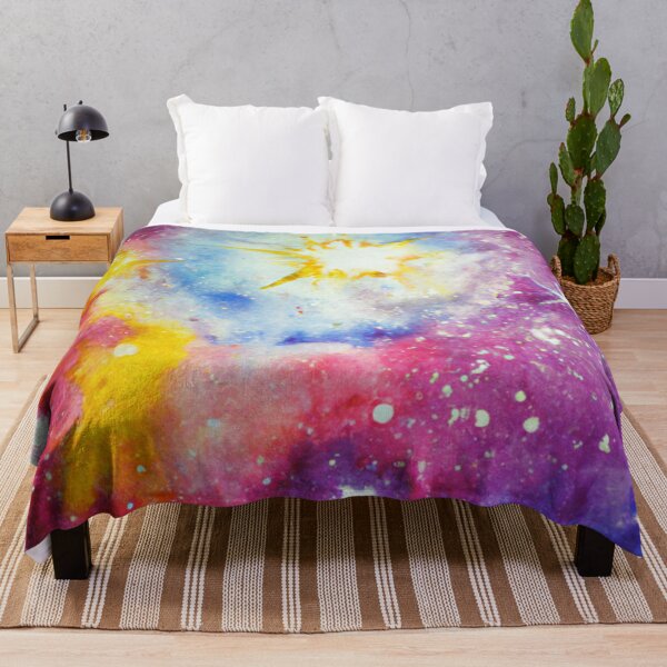 Item preview, Colorful emission nebula - starry sky designed and sold by The Iconic Minimalist.