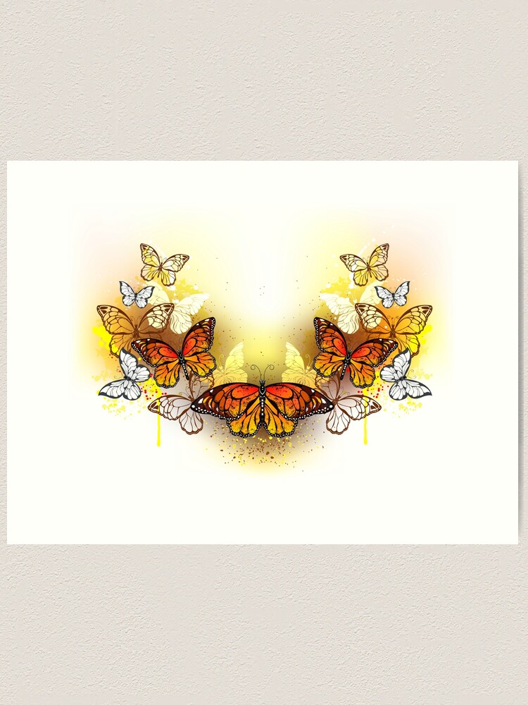  Amazing Real Framed Butterflies: 3d Flight of 15: Rainbow -  (12 x 18 x 2.25): Prints: Posters & Prints