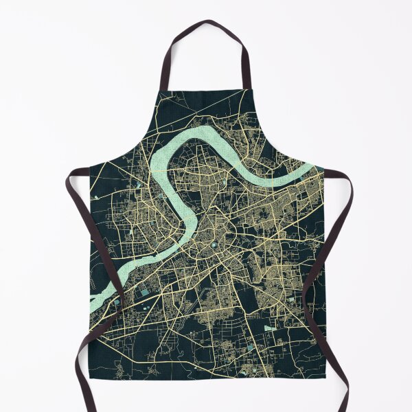 Item preview, Surat City Map of Gujarat, India - Summer designed and sold by deMAP.