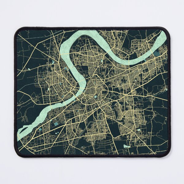 Item preview, Surat City Map of Gujarat, India - Summer designed and sold by deMAP.