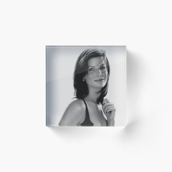Sandra Bullock Acrylic Block