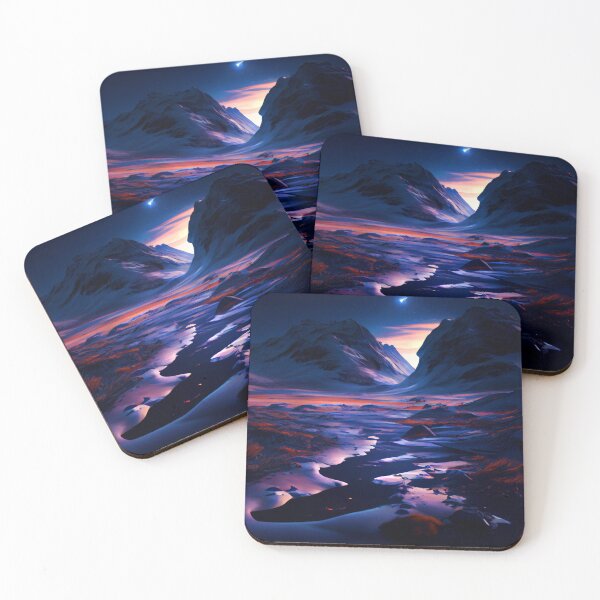 Item preview, Fantasy Landscape Art, Blue Comet designed and sold by Fantasy Masterpiece.