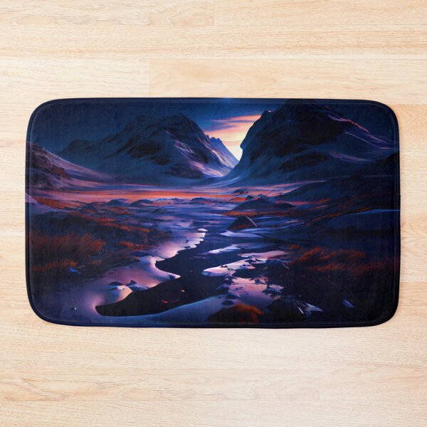 Item preview, Fantasy Landscape Art, Blue Comet designed and sold by Fantasy Masterpiece.