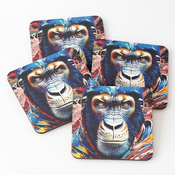 Item preview, Badass Monkey 4 designed and sold by mrbribe.