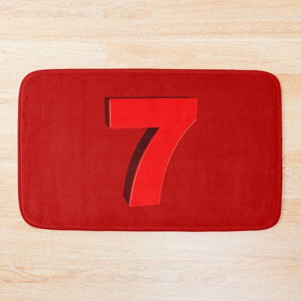 Item preview, Letter 7 with Red designed and sold by Mahe-Art.