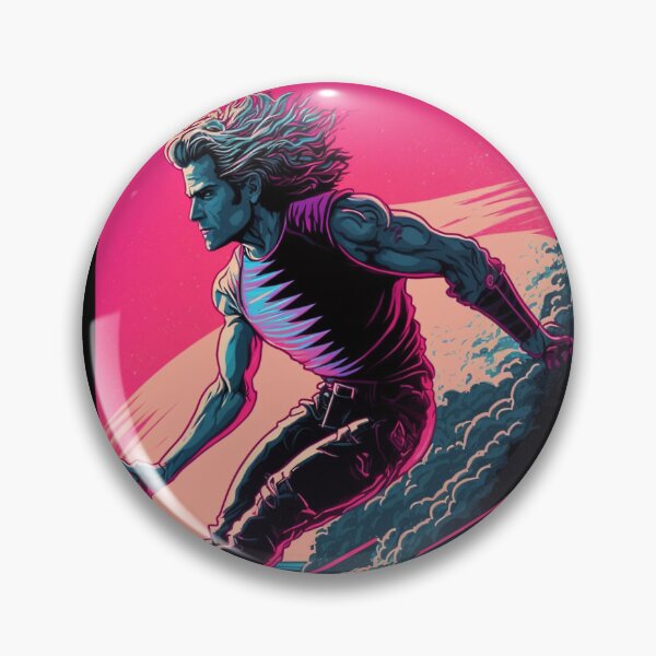 Item preview, 80s Synthwave Surfer designed and sold by RESToRAPTOR.