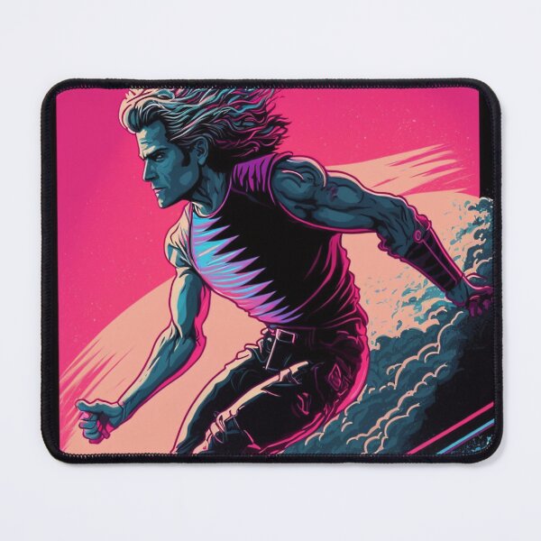 Item preview, 80s Synthwave Surfer designed and sold by RESToRAPTOR.