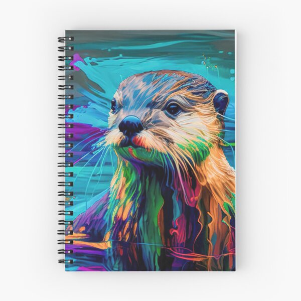Item preview, Wild Otter Contemporary Digital Art designed and sold by davidelder.