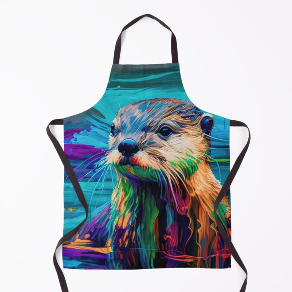 Item preview, Wild Otter Contemporary Digital Art designed and sold by davidelder.