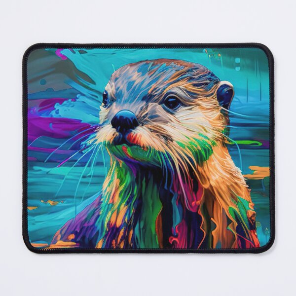 Item preview, Wild Otter Contemporary Digital Art designed and sold by davidelder.